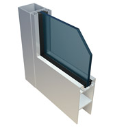 Architectural Range - Emporia™ Bead Glazed Door - 716 System