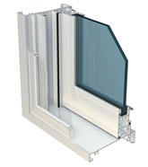 Commercial Range - Pinnacle™ Double Hung Window - 748 System